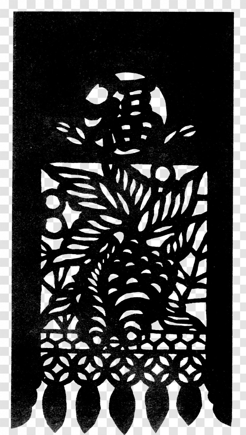Black White Pattern - Monochrome Photography - Door Flower Light Transparent PNG