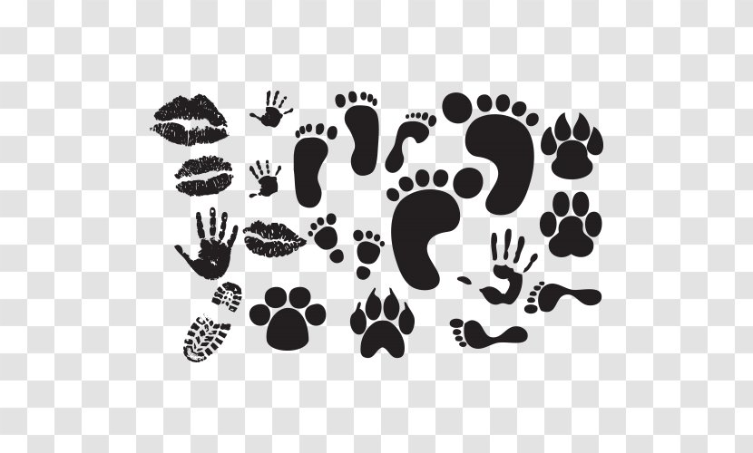Footprint Animal Track - Silhouette Transparent PNG