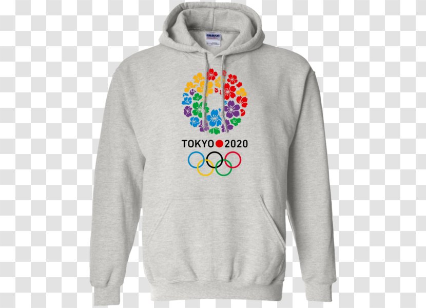 T-shirt Hoodie Sweater Sleeve - Shirt - Olympic Material Transparent PNG
