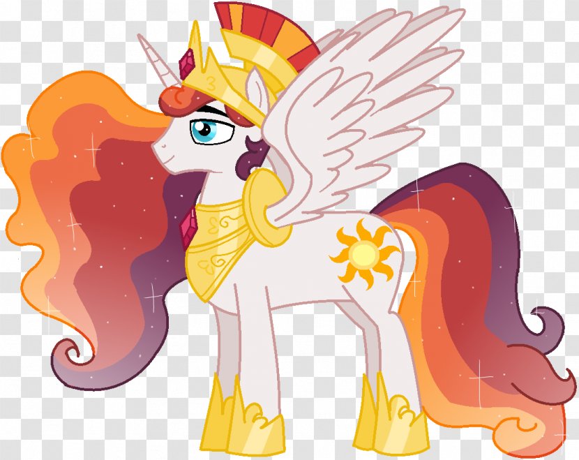 Pony Princess Celestia Luna Cadance - My Little Friendship Is Magic - Mythical Creature Transparent PNG