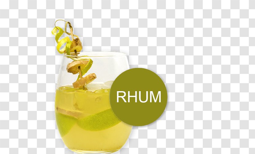 Rum Lemon Juice Cocktail Garnish Caipirinha Sugarcane - Lime - Rhum Transparent PNG