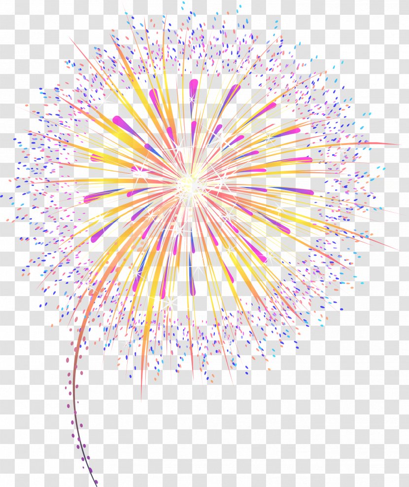 Fireworks Line Event Transparent PNG