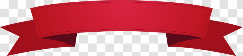 Simple Red Ribbon Border,Simple Border - Brand Transparent PNG