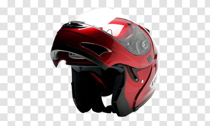 Motorcycle Helmets Ski & Snowboard Bicycle - Maroon Vector Transparent PNG