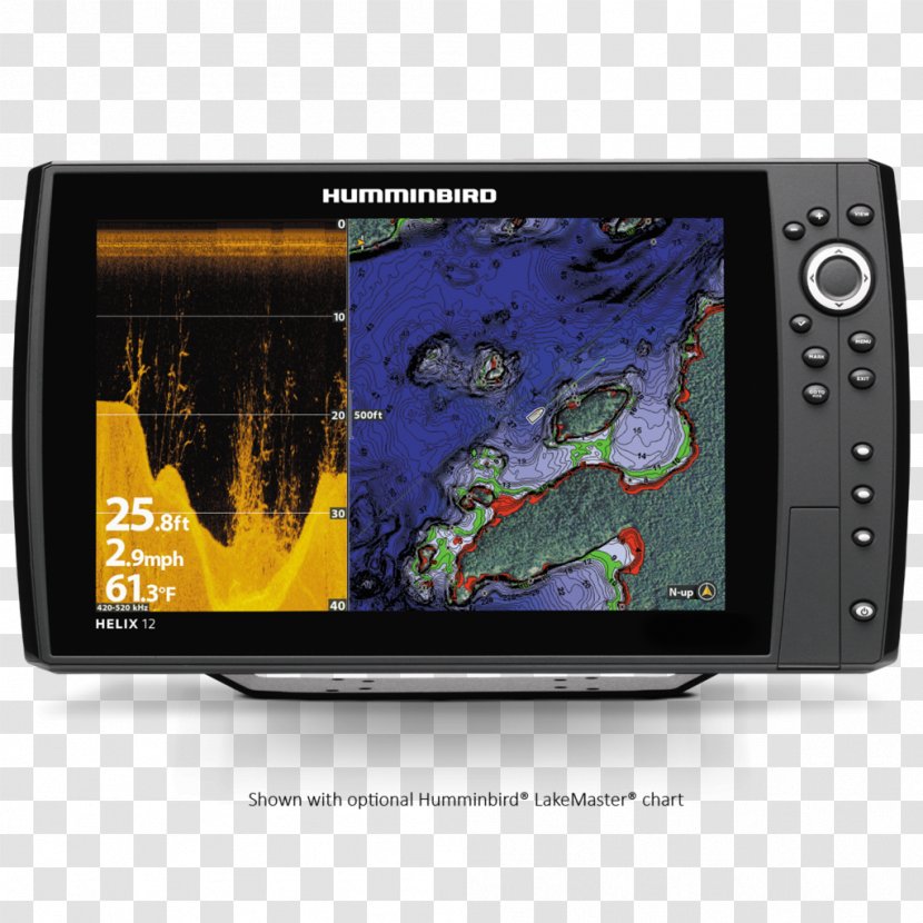 Fish Finders Chartplotter Global Positioning System Chirp Sonar - Fishing Transparent PNG