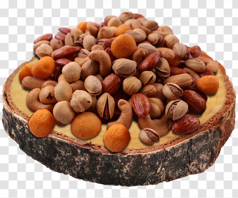 Hazelnut Mixed Nuts Food Cashew - Flower - Silhouette Transparent PNG