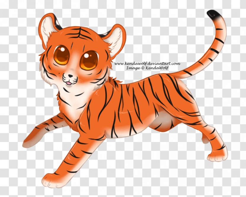 Tiger Whiskers Cat Drawing Cuteness - Silhouette - Cute Transparent PNG