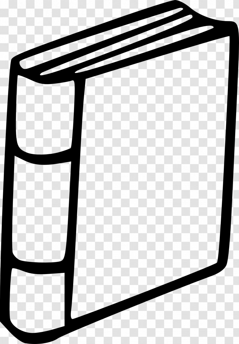 Black And White Book Clip Art - Product Design Transparent PNG