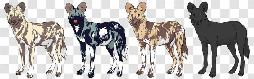 African Wild Dog Antelope Bull Terrier Pit Border Collie - Fauna Transparent PNG