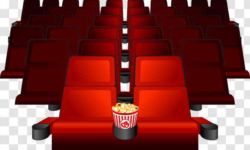 Cinema Seat Chair - Table - Seats Transparent PNG