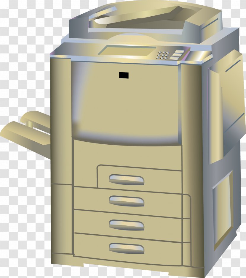Photocopier Printer Paper - Xerox - Vector Element Transparent PNG