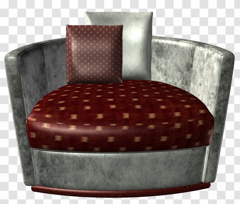 Club Chair Couch Brown - Modern Transparent PNG