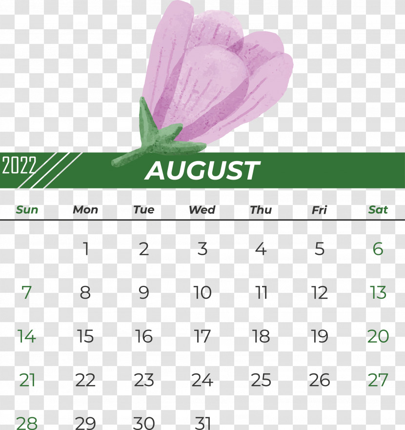 Calendar Font Flower Meter Transparent PNG