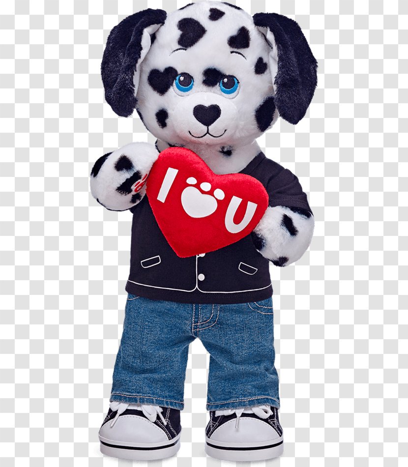 Dalmatian Dog Stuffed Animals & Cuddly Toys Build-A-Bear Workshop Valentine's Day - Cartoon - Build A Bear Transparent PNG