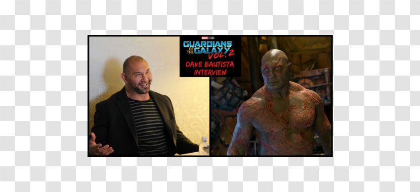 Drax The Destroyer Rocket Raccoon Gamora Groot Star-Lord - Dave Bautista Transparent PNG