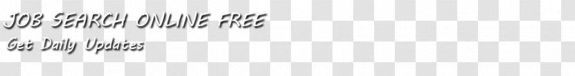 Logo Brand Font - Monochrome - Online Job Search Transparent PNG