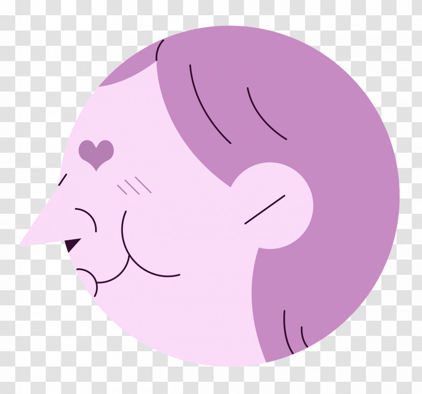 Lilac / M Lilac / M Face Lon:0jjw Forehead Transparent PNG