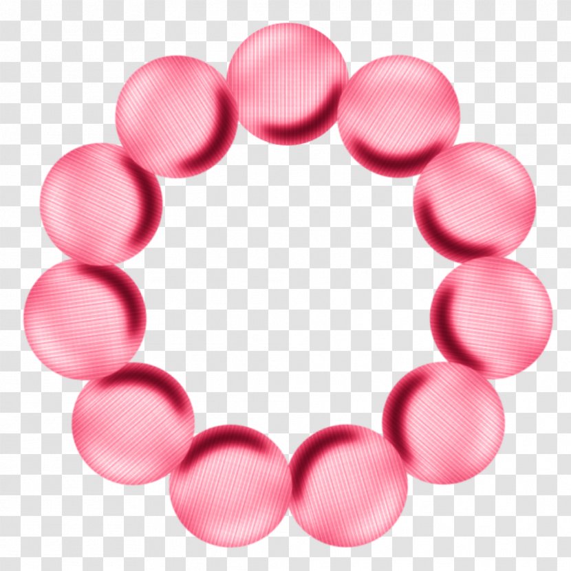 Bead Pink M Body Jewellery - Jewelry Transparent PNG