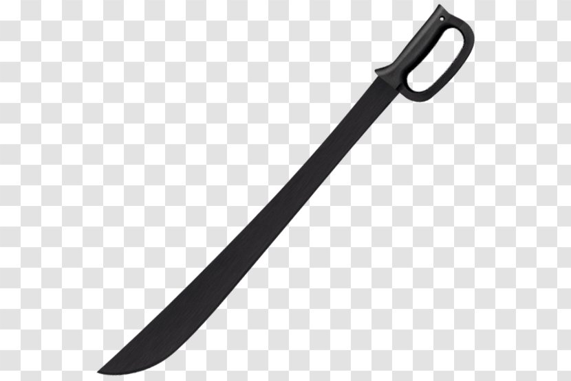 Machete Knife Sword Tang Razor - Cold Weapon Transparent PNG