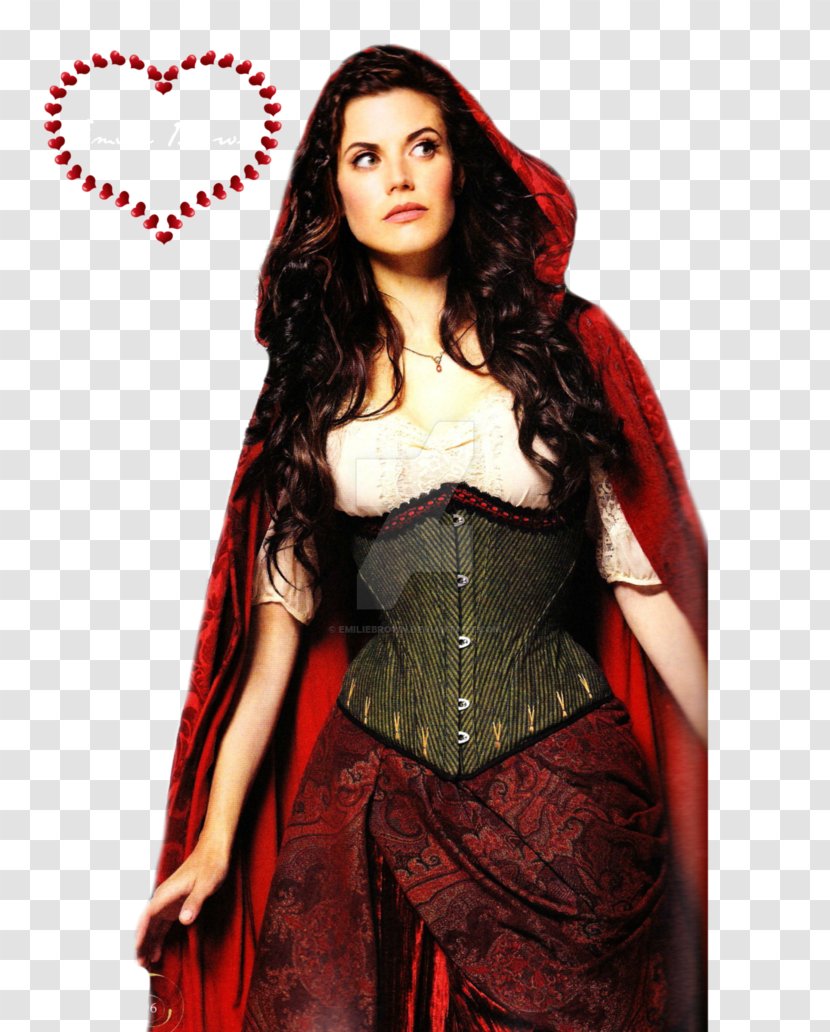 Meghan Ory Once Upon A Time Little Red Riding Hood Captain Hook - Cosplay Transparent PNG