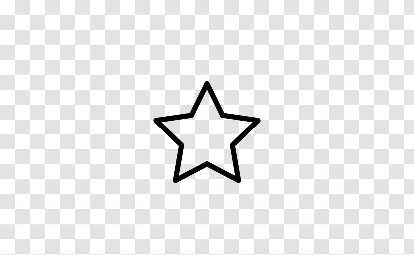 Drawing Star Shape - Symmetry - Five-pointed Transparent PNG