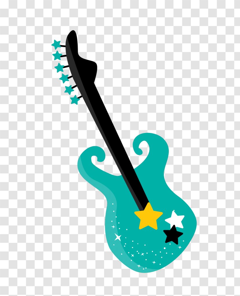 Musical Instruments Guitar Drawing Clip Art - Watercolor Transparent PNG