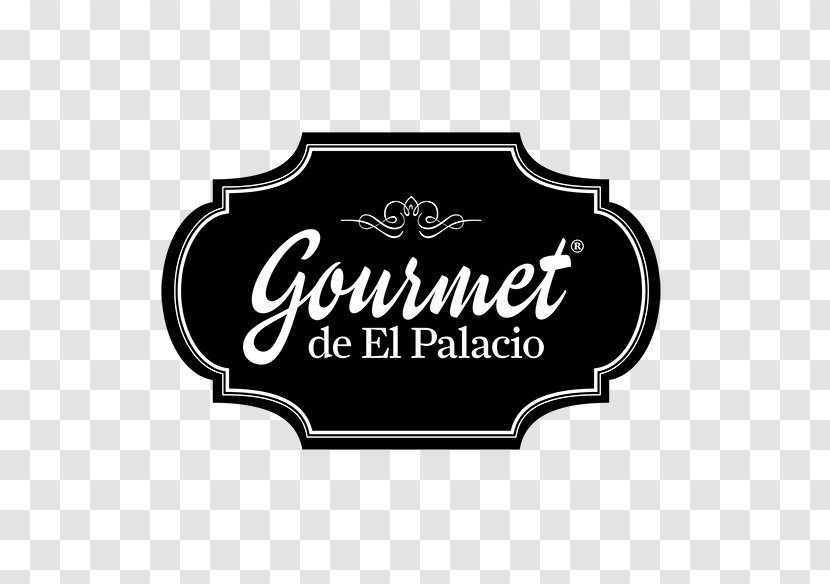 Logo Gourmet Wine Restaurant Brand - Black And White - Empanada Transparent PNG