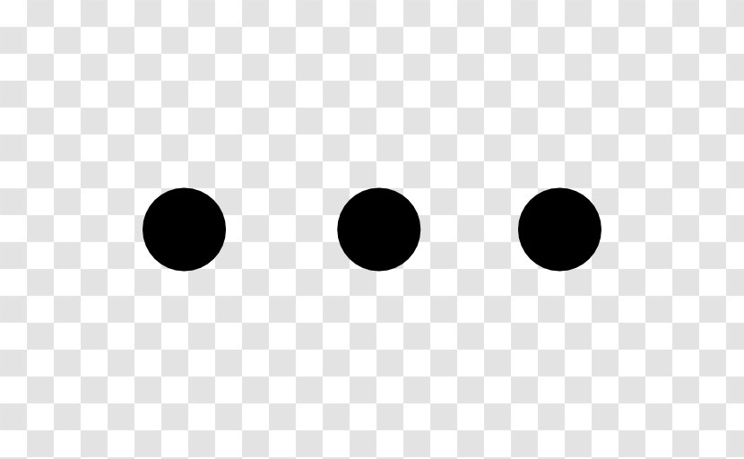 Abstract Dots - Menu - Black Transparent PNG