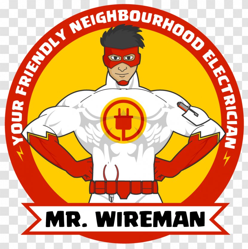 Electrician Mr Wireman Sdn. Bhd. Electrical Contractor Construction Electricity - Logo - Professional Transparent PNG