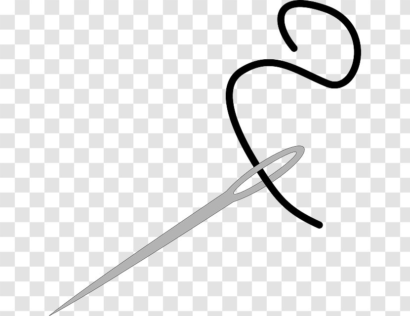 Hand-Sewing Needles Thread Stitch Clip Art - Handsewing - Browse And Download Sewing Needle Pictures Transparent PNG