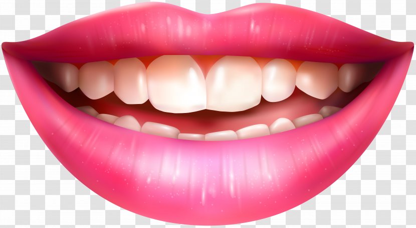 Lip Smile Clip Art - Jaw - Mouth Transparent PNG