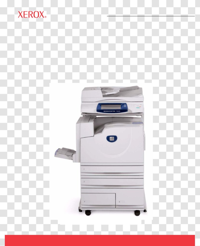Photocopier Xerox Workcentre Printer Machine - Esc%c3%a1ner Transparent PNG