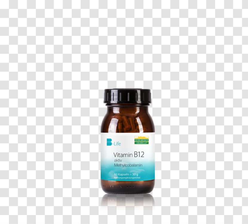Dietary Supplement Heidelberger Chlorella Vitamin B Komplex Aktiv Capsule GmbH - Gmbh - B12 Transparent PNG