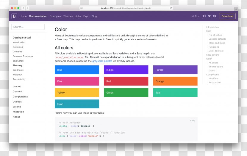 Bootstrap Cascading Style Sheets Blueprint Sass Web Page - Media - Templates Transparent PNG