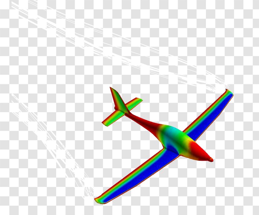 Glider Model Aircraft Wing Transparent PNG