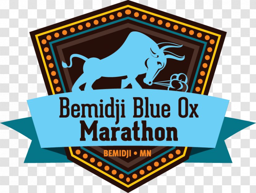 Bemidji Blue Ox Marathon Lake Sanford Center Distributing - Logo - Event Transparent PNG