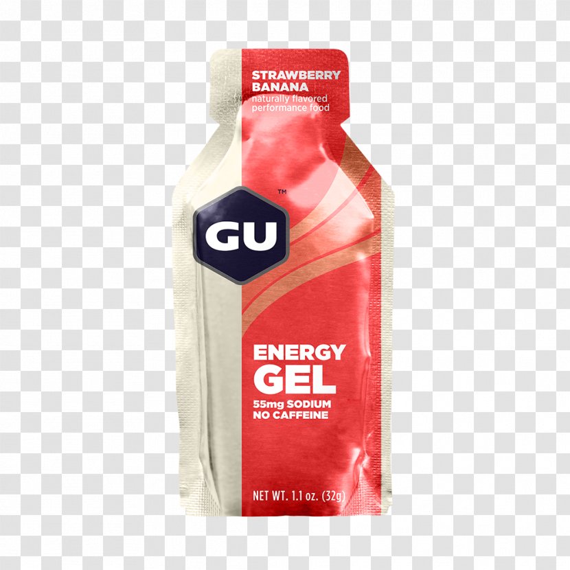 Energy Gel GU Labs Carbohydrate Drink Dietary Supplement - Cycling Transparent PNG