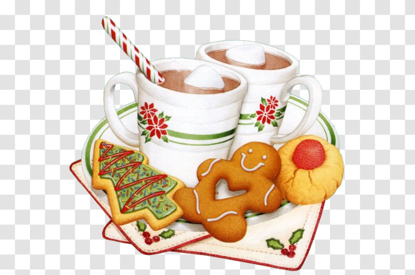 Christmas Cookie Biscuits Gingerbread Clip Art - Serveware Transparent PNG