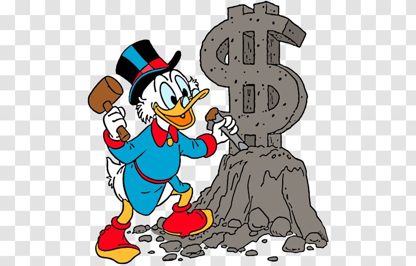 Clip Art Scrooge McDuck Ebenezer The Walt Disney Company Cartoon - Frame - Mcduck Transparent PNG