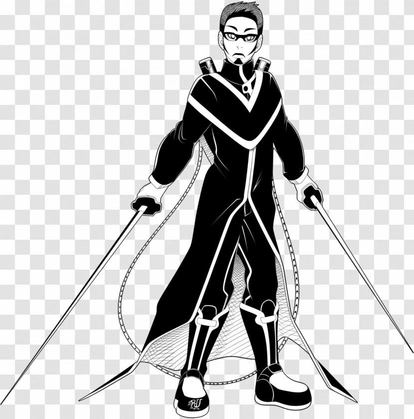 Costume Male Cartoon - Legendary Creature - Ink Blade Transparent PNG