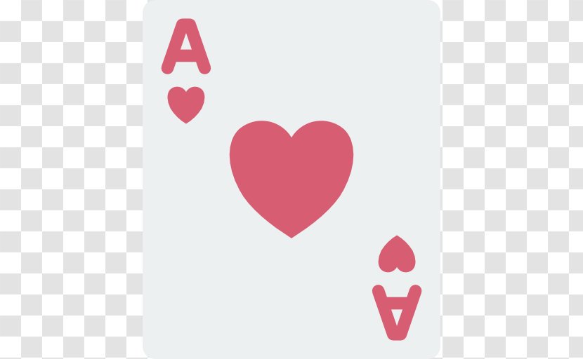 Ace Of Hearts Texas Hold 'em Playing Card Clip Art - Watercolor - Heart Transparent PNG