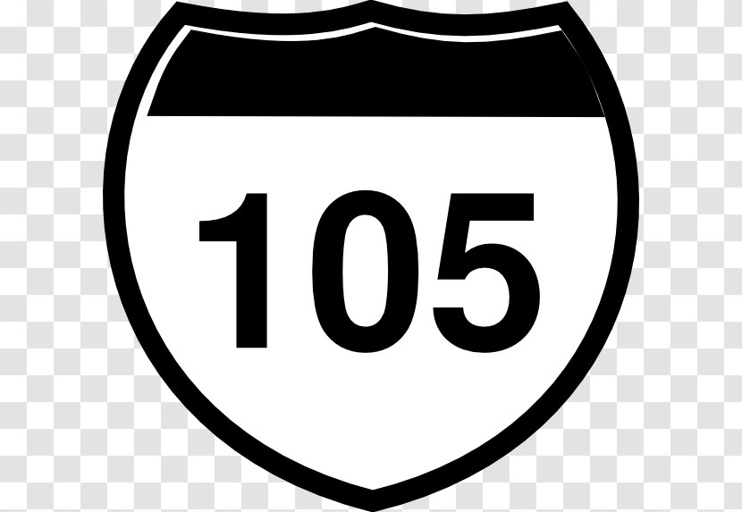 Interstate 110 And State Route 105 US Highway System 35 - Us Transparent PNG