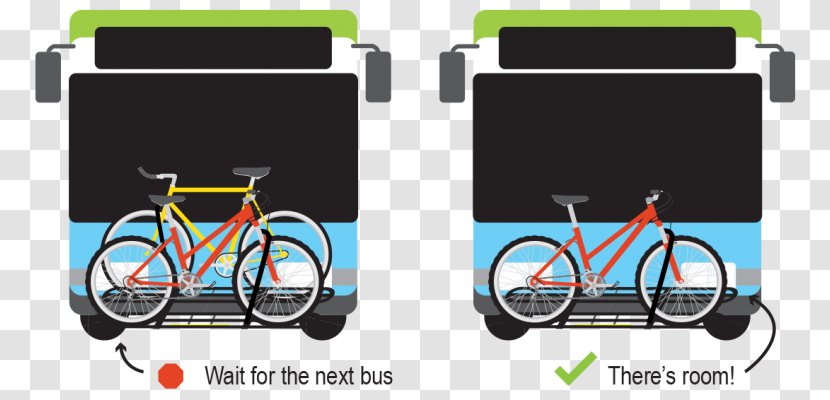 Bus Metro Transit Spokane Authority Transport Bicycle - Interurban Partnership - Bike Rack Transparent PNG