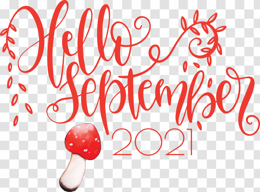 Hello September September Transparent PNG