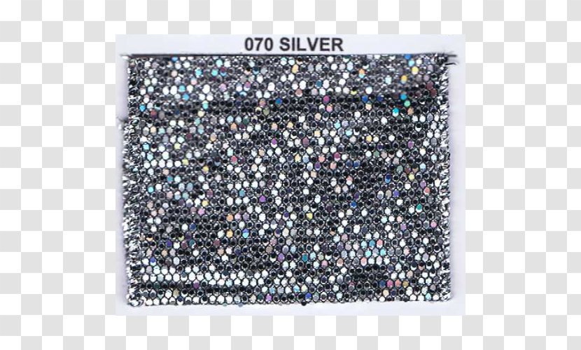 Glitter Purple - Silver Sequins Transparent PNG