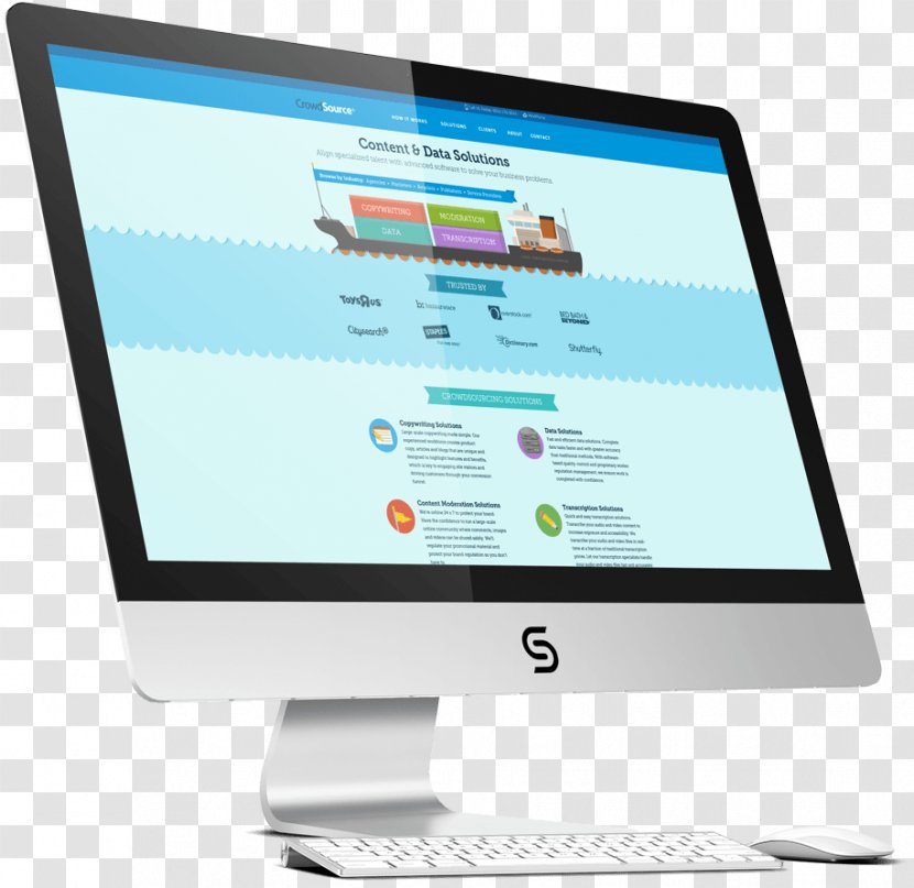 Computer Monitors Crowdsourcing Graphic Designer - Design Transparent PNG