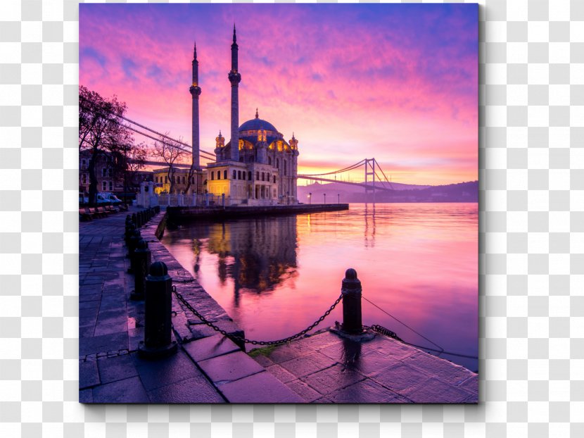Ortaköy Mosque Stock Photography Sunrise Royalty-free - Reflection Transparent PNG