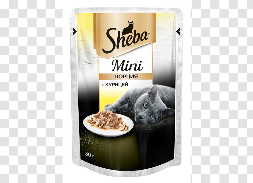 Cat Food Chicken Sheba Fodder - Friskies Transparent PNG