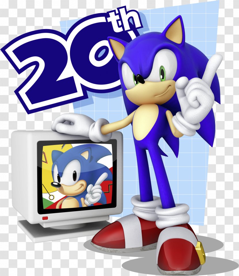 Sonic The Hedgehog Generations & Knuckles Puyo Puyo!! 20th Anniversary 3 - Mascot Transparent PNG