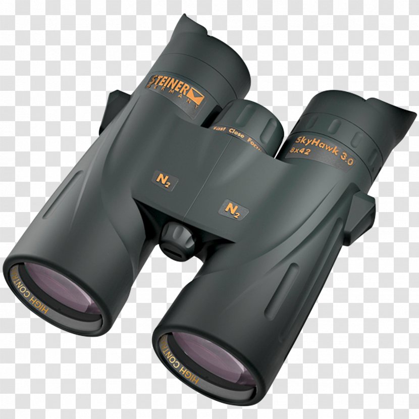 Binoculars Steiner SkyHawk 3.0 42 Mm Black 8x32 Skyhawk Pro Optics Birdwatching - Objective - Binocular Transparent PNG